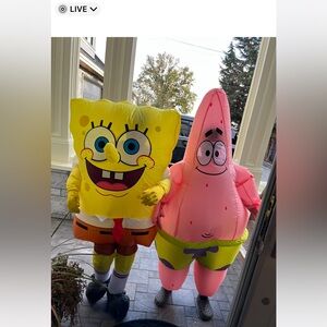 Patrick inflatable costume (Nickelodeon) child one size fits most.